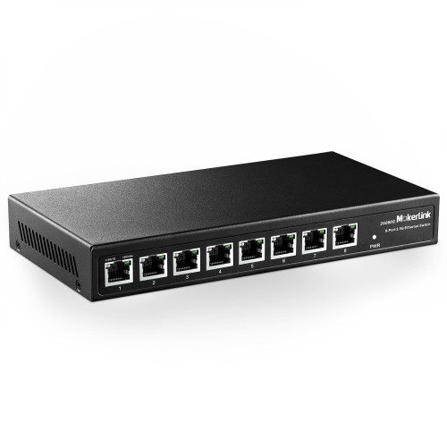 D-Link 8-Port 2.5Gb Unmanaged Gaming Switch with 8 x 2.5G - Multi