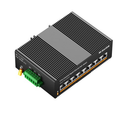 MokerLink Store - MokerLink 8 Port PoE Gigabit Industrial DIN-Rail PoE  Switch