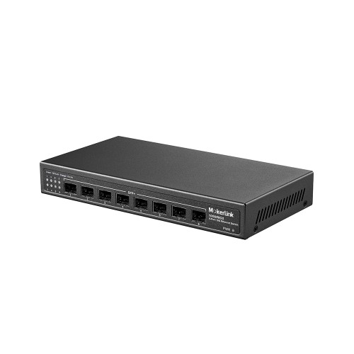 Binardat 8 Port 2.5G PoE Switch, 8 x 2.5 Gigabit RJ-45 Base-T Ports,  IEEE802.3af/at, 120W Power Supply, Unmanaged Multi-Gigabit Desktop Ethernet