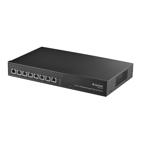 8X10Gbps SFP+ unmanaged Ethernet Switch, Fiber and Copper 10G/1G SFP+/SFP –  MimoTik Antennas