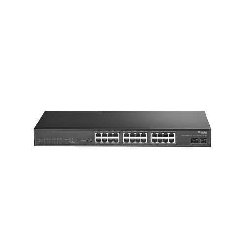 Switch 24 porte Web-Managed Gigabit Ethernet con 2 porte SFP - Switch  Ethernet e di Rete - Switch e Router - Networking