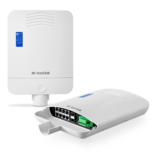 MokerLink 10 Port Gigabit Ethernet Switch with 8 Port PoE - MokerLink Store