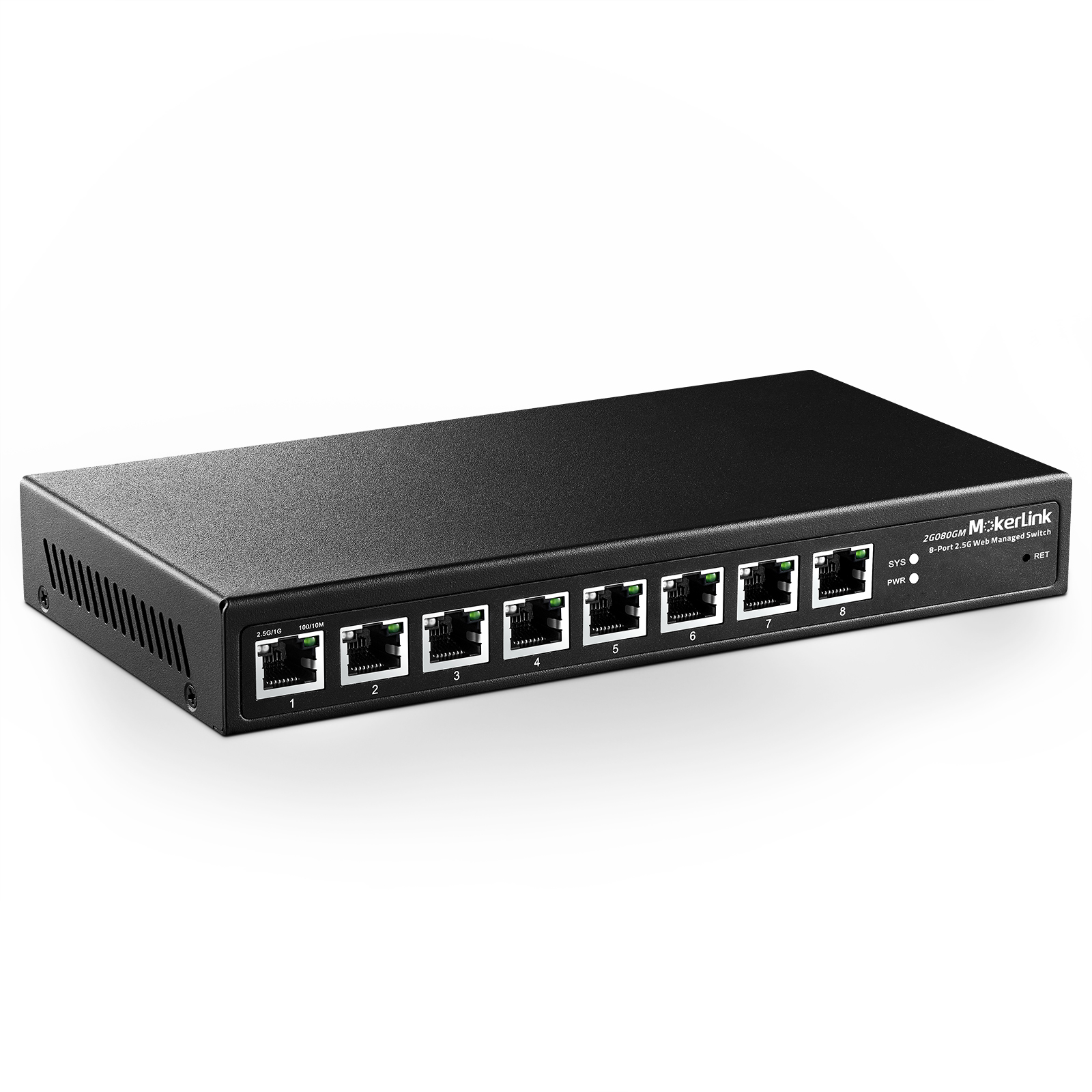 TP-link TL-SH1008 Network Switch 2.5g Switch Ethernet 8-port
